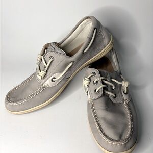 Women’s Sperry Gray Boat Shoes